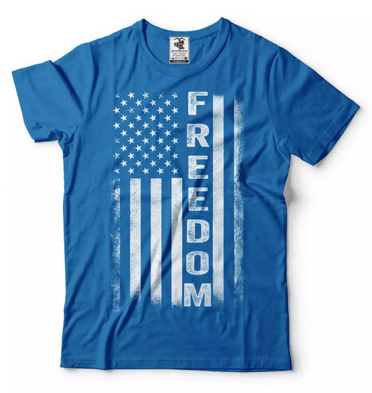 American Flag Freedom Shirt USA flag Freedom Tee shirt US Flag Tee shirt