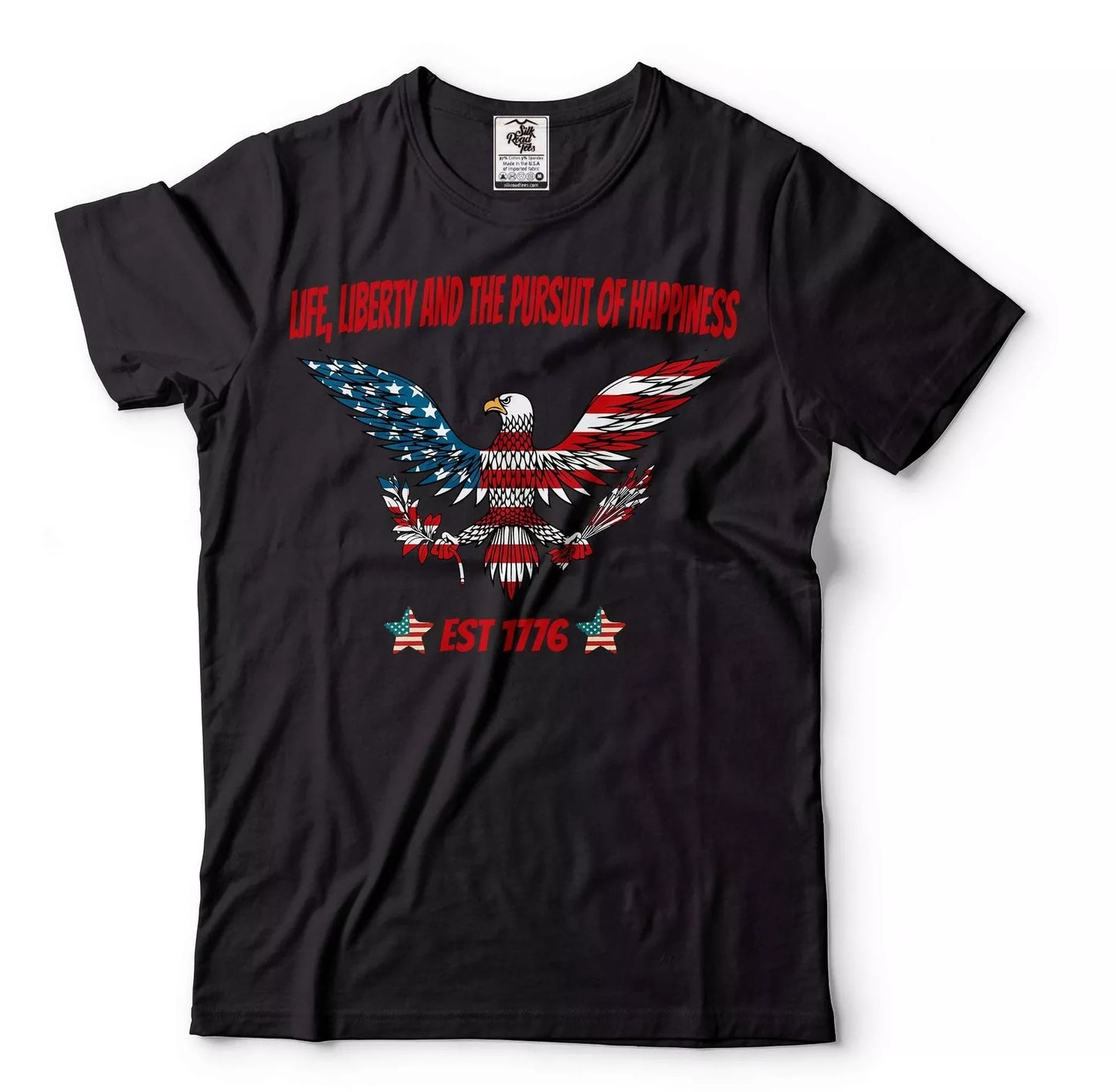 American Eagle Shirt Est 1776 Shirt Freedom Independence Shirt USA Flag Shirt