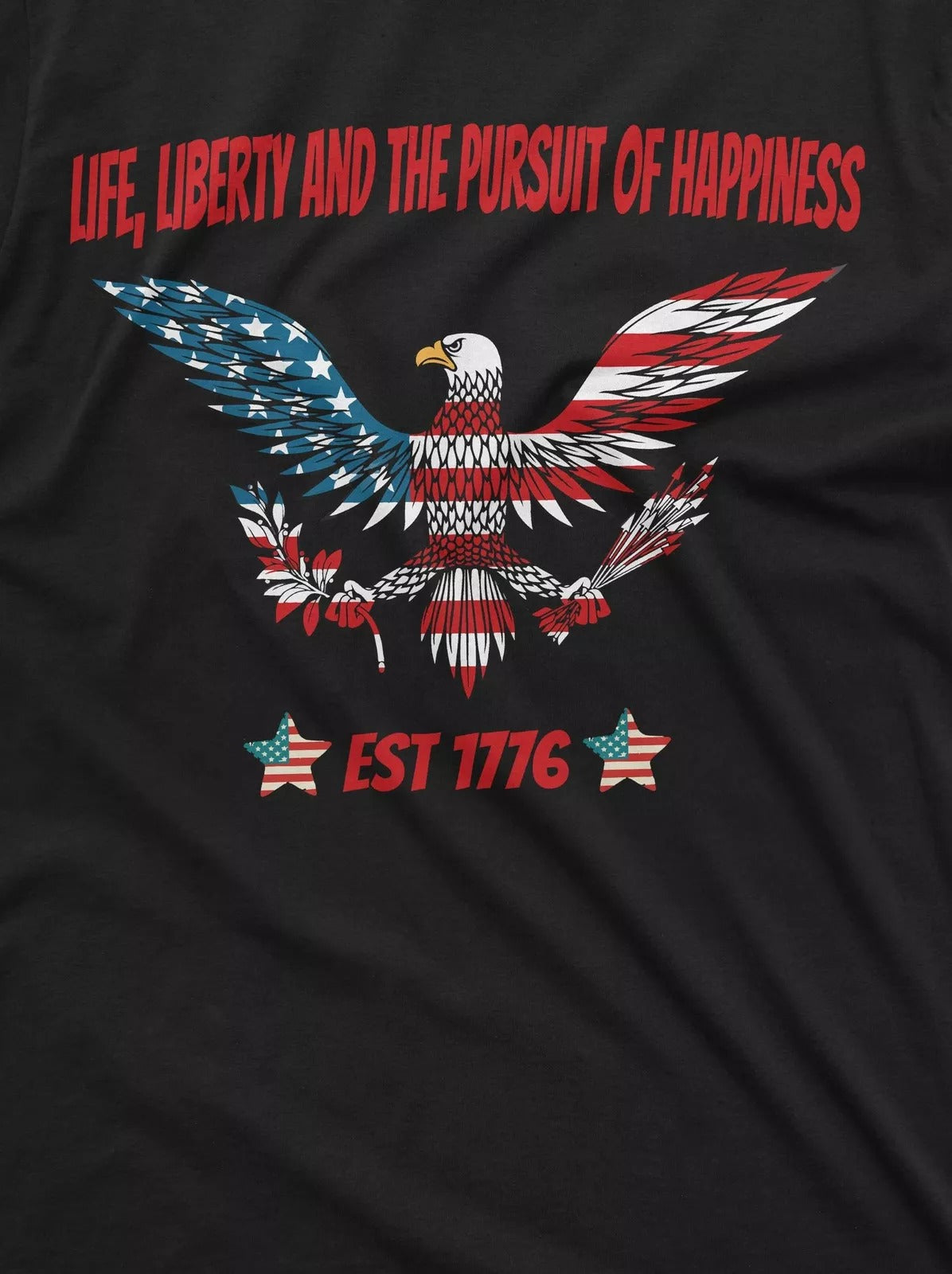 American Eagle Shirt Est 1776 Shirt Freedom Independence Shirt USA Flag Shirt