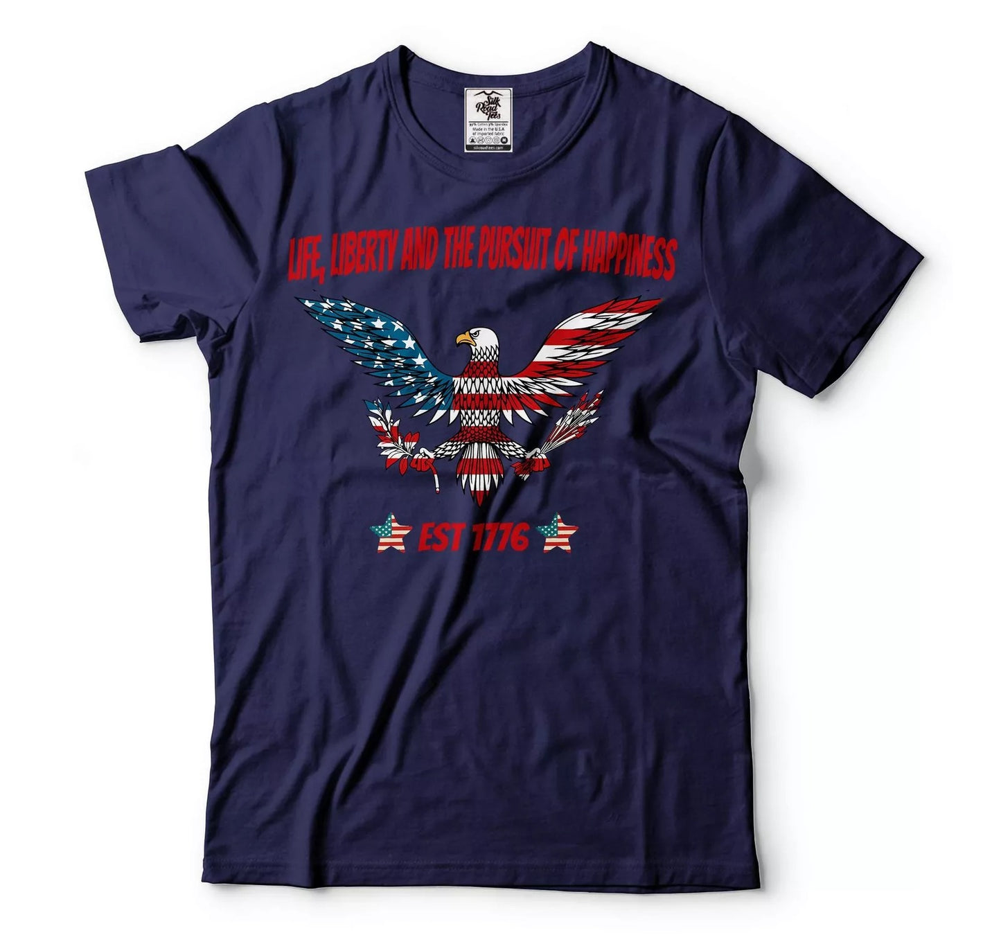 American Eagle Shirt Est 1776 Shirt Freedom Independence Shirt USA Flag Shirt