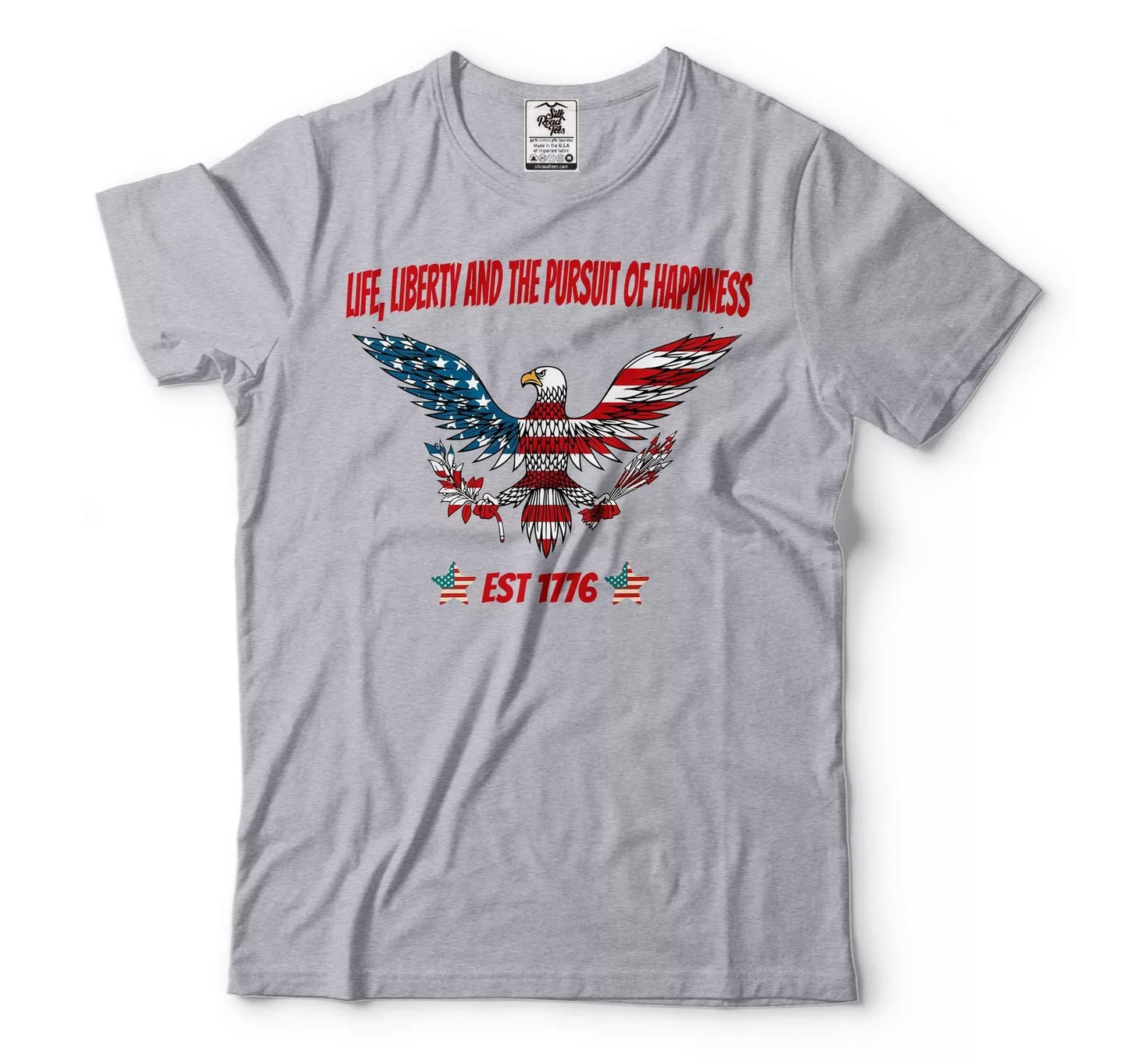 American Eagle Shirt Est 1776 Shirt Freedom Independence Shirt USA Flag Shirt